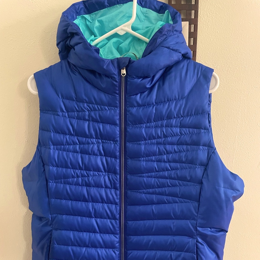 Spyder- women’s vest EUC, royal blue, size Large. Worn a few times.